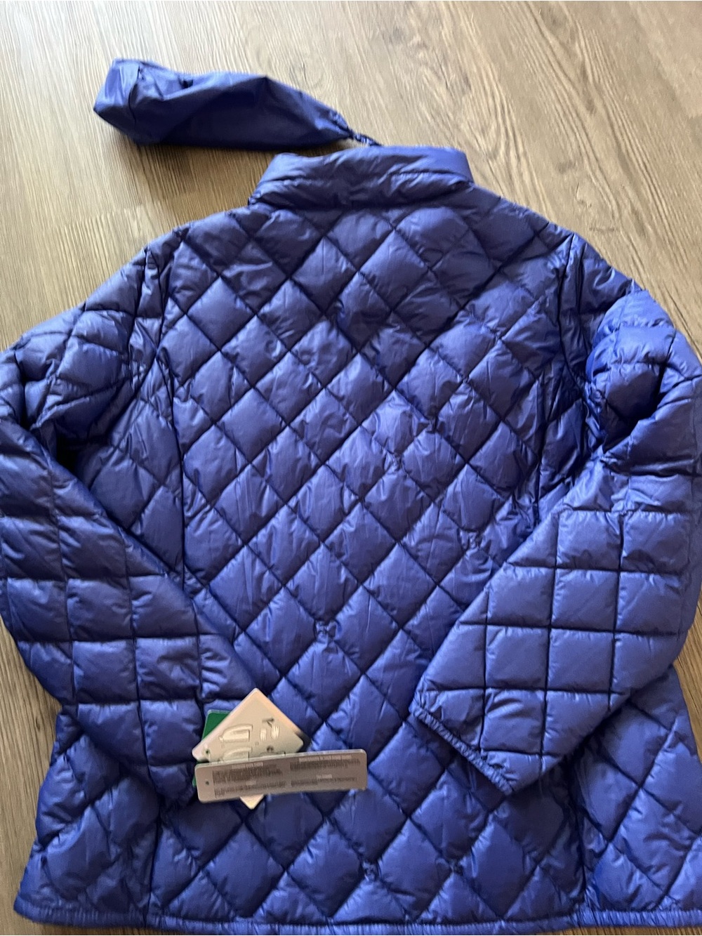 32° Heat NWT Size XL Quilted Packable Jacket - Royal Blue/Purple - Picture 2 of 11